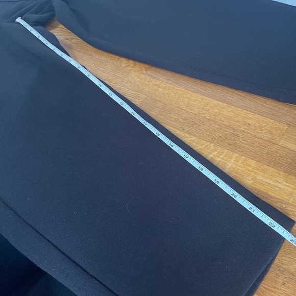 Frank & Oak Black Alice Straight Cropped Trouser High Waisted Pants Size 4 - Picture 16 of 16